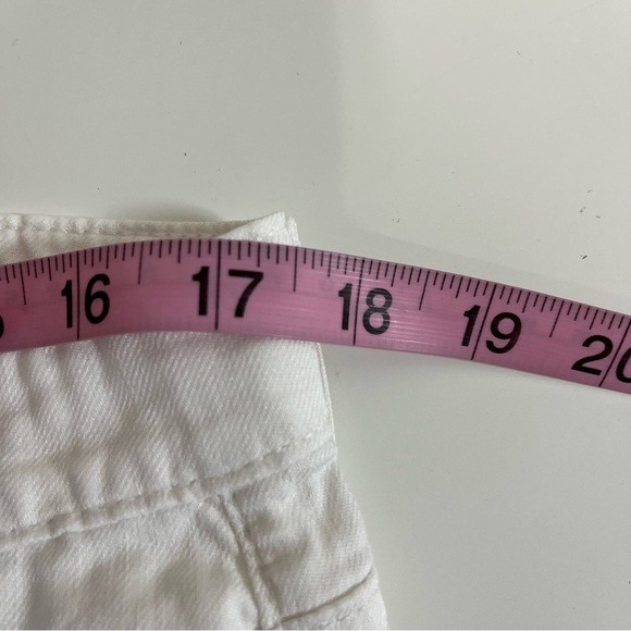 Adriano Goldschmied Everett White Linen Slim Straight Pants - Picture 10 of 15